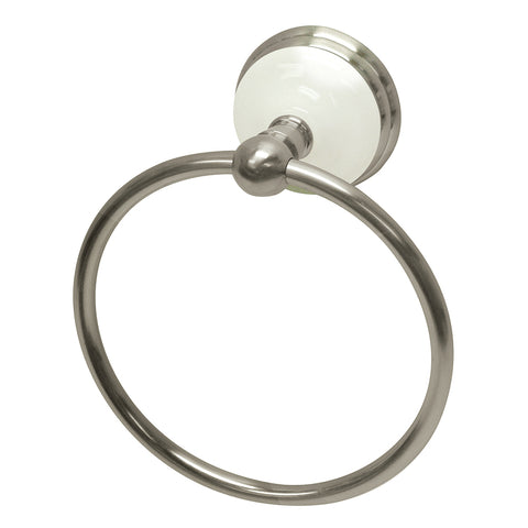Kingston Brass BA1114SN Victorian Towel Ring, Satin Nickel - Satin Nickel