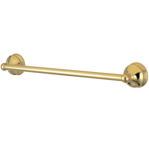 Kingston Brass BA1162PB Vintage 18" Towel Bar, Polished Brass - Polished Brass