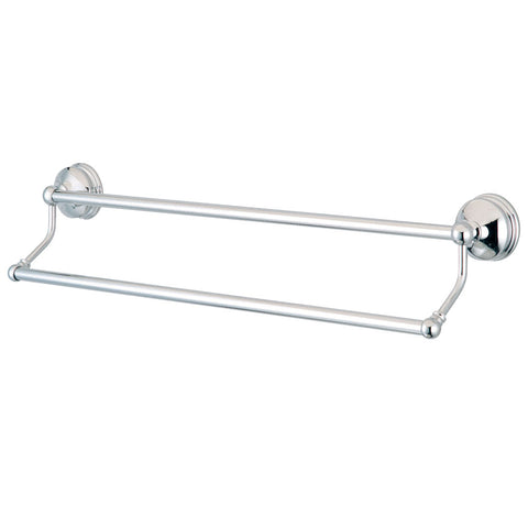 Kingston Brass BA116318C Vintage 18" Dual Towel Bar, Chrome - Polished Chrome