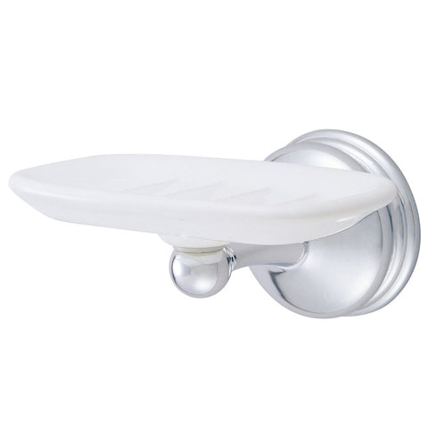Kingston Brass BA1165C Vintage Wall-Mount Soap Dish, Chrome - Polished Chrome