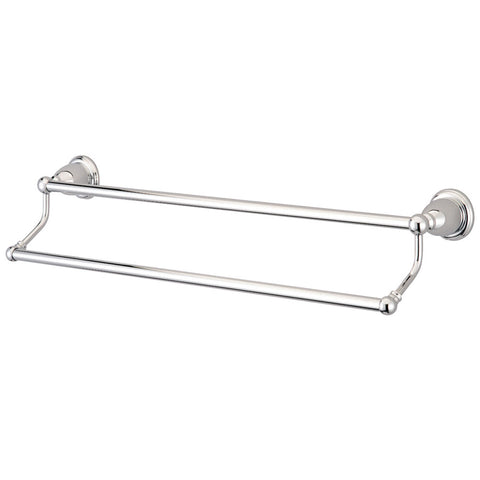 Kingston Brass BA175318C Heritage 18" Dual Towel Bar, Chrome - Polished Chrome