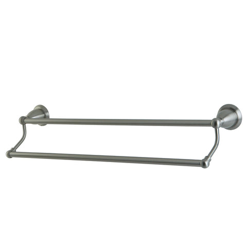 Kingston Brass BA1753SN Heritage 24" Dual Towel Bar, Satin Nickel - Satin Nickel