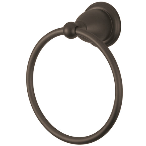 Kingston Brass BA1754ORB Heritage Towel Ring, Oil Rubbed Bronze - Oil Rubbed Bronze