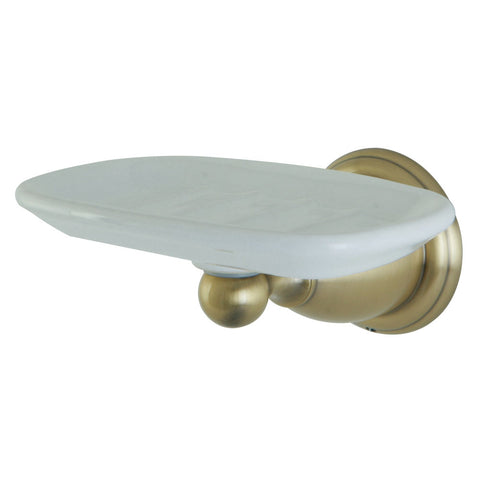 Kingston Brass BA1755AB Heritage Wall-Mount Soap Dish, Vintage Brass - Vintage Brass