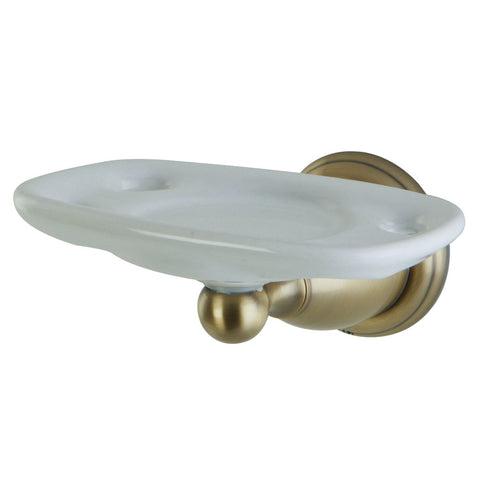 Kingston Brass BA1756AB Heritage Toothbrush & Tumbler Holders, Vintage Brass - Vintage Brass