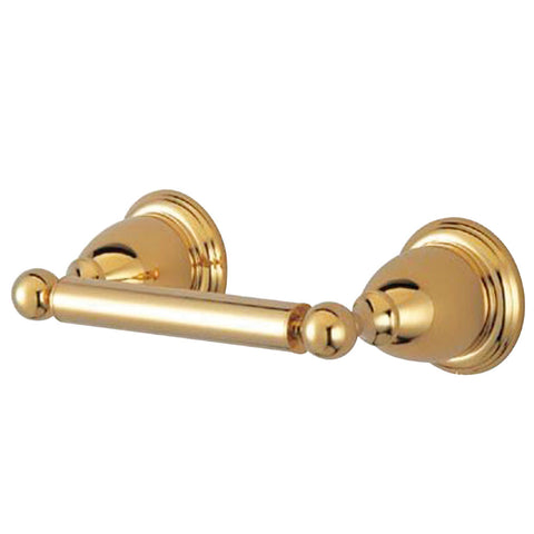 Kingston Brass BA1758PB Heritage Toilet Paper Holder, Polished Brass - Polished Brass