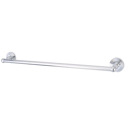Kingston Brass BA2711C Milano 24" Towel Bar, Chrome - Polished Chrome