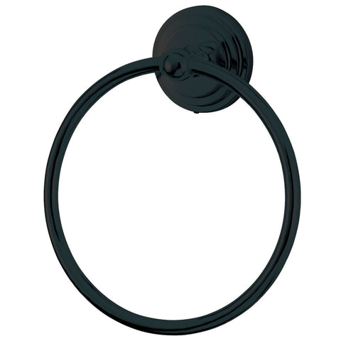Kingston Brass BA2714ORB Milano Towel Ring, Oil Rubbed Bronze - Oil Rubbed Bronze