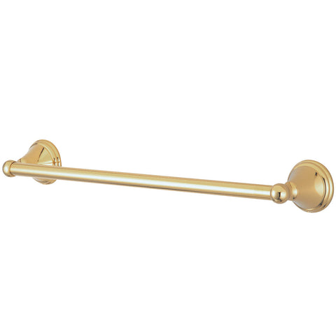 Kingston Brass BA2971PB Governor 24" Towel Bar, Polished Brass - Polished Brass