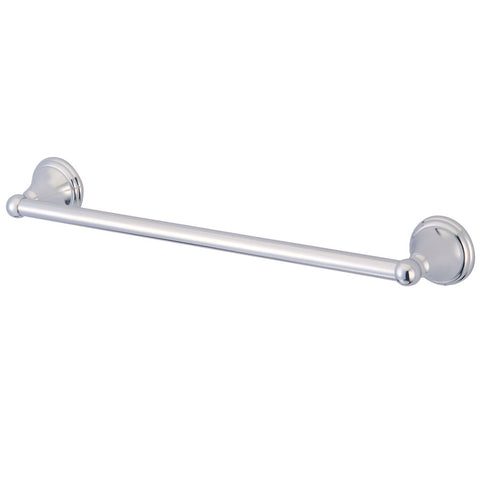 Kingston Brass BA2972C Governor 18" Towel Bar, Chrome - Polished Chrome