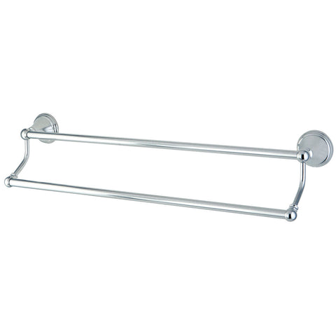 Kingston Brass BA297318C Governor 18" Dual Towel Bar, Chrome - Polished Chrome