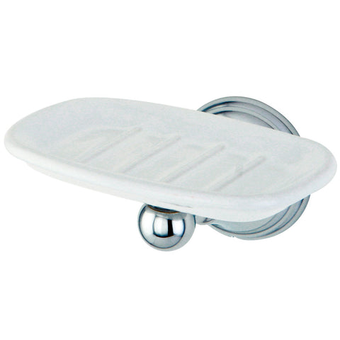 Kingston Brass BA2975C Governor Wall-Mount Soap Dish, Chrome - Polished Chrome