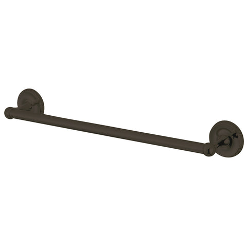 Kingston Brass BA311ORB Classic 24" Towel Bar, Oil Rubbed Bronze - Oil Rubbed Bronze