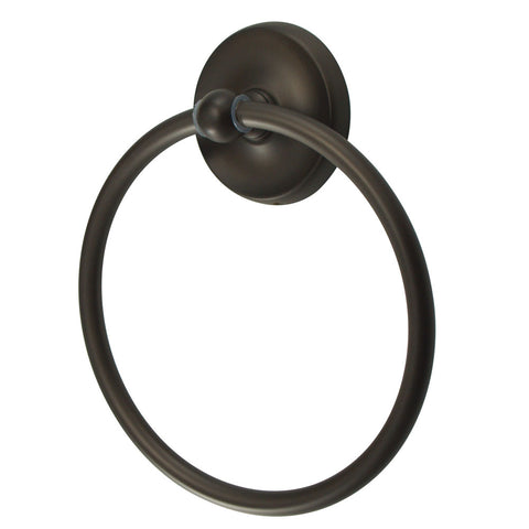Kingston Brass BA314ORB Classic Towel Ring, Oil Rubbed Bronze - Oil Rubbed Bronze
