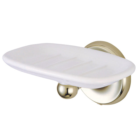 Kingston Brass BA315SN Classic Soap Dish, Satin Nickel - Satin Nickel