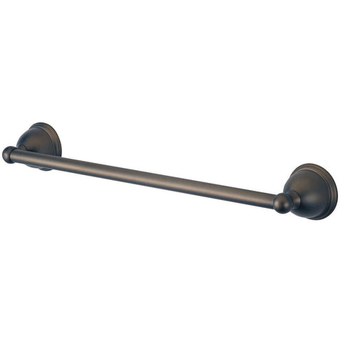 Kingston Brass BA3961ORB Restoration 24" Towel Bar, Oil Rubbed Bronze - Oil Rubbed Bronze