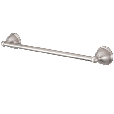 Kingston Brass BA3962SN Restoration 18" Towel Bar, Satin Nickel - Satin Nickel