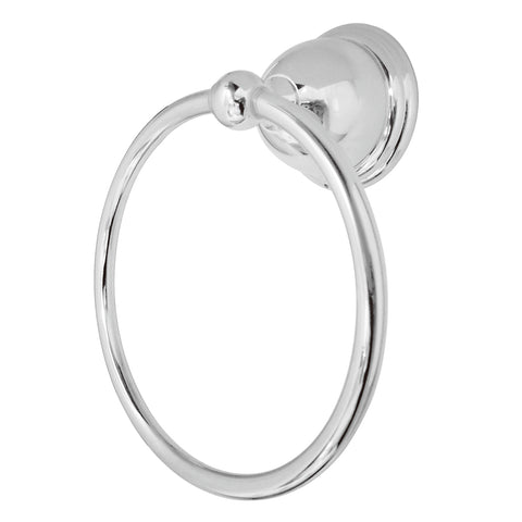 Kingston Brass BA3964C Restoration 6" Towel Ring, Chrome - Polished Chrome