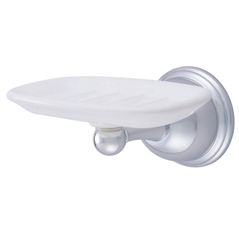 Kingston Brass BA3965C Restoration Wall-Mount Soap Dish, Chrome - Polished Chrome