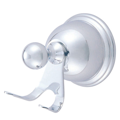 Kingston Brass BA3967C Restoration Robe Hook, Chrome - Polished Chrome
