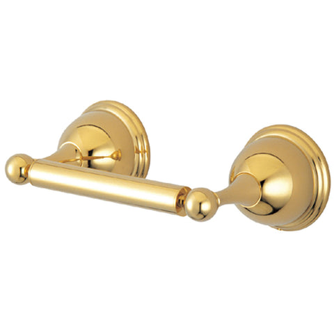 Kingston Brass BA3968PB Restoration Toilet Paper Holder, Polished Brass - Polished Brass