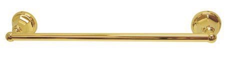 Kingston Brass BA4812PB Metropolitan 18" Towel Bar, Polished Brass - Polished Brass