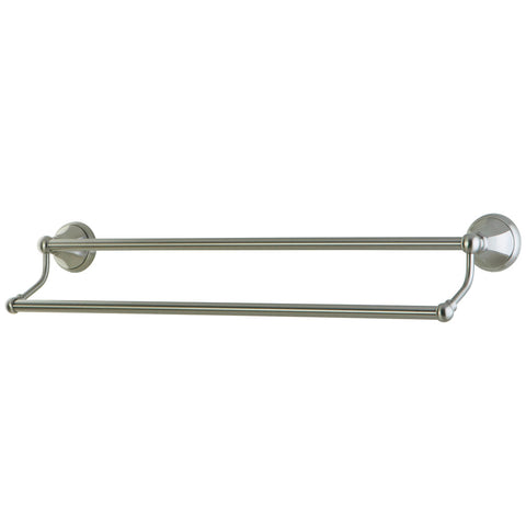 Kingston Brass BA481318SN Metropolitan 18" Dual Towel Bar, Satin Nickel - Satin Nickel