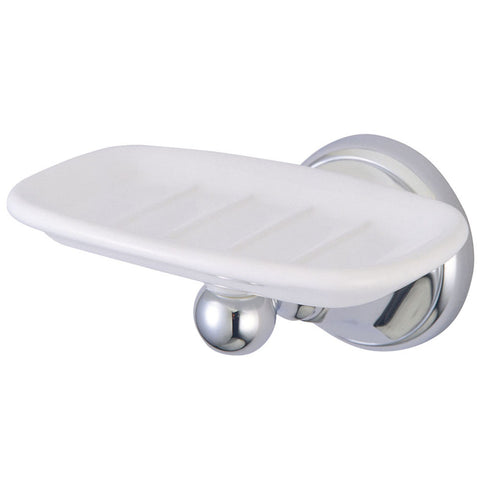 Kingston Brass BA4815C Metropolitan Wall-Mount Soap Dish, Chrome - Polished Chrome