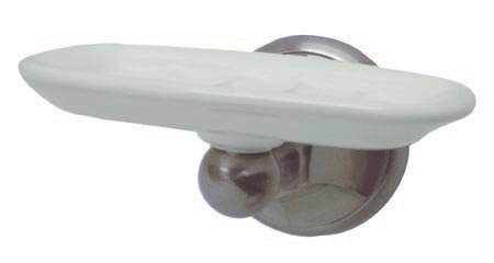 Kingston Brass BA4815SN Metropolitan Wall-Mount Soap Dish, Satin Nickel - Satin Nickel