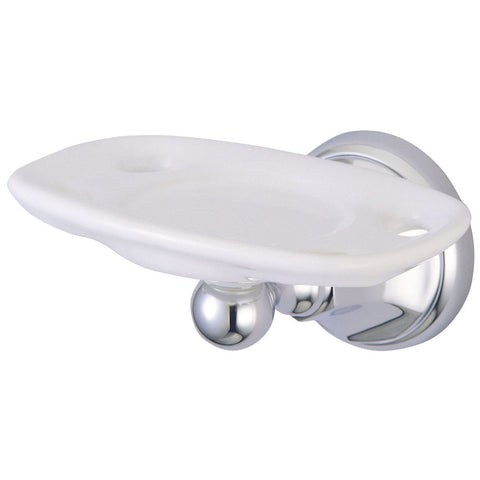 Kingston Brass BA4816C Metropolitan Toothbrush with Tumbler Holders, Chrome - Polished Chrome