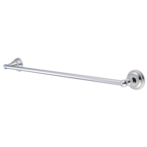Kingston Brass BA5561C Royale 24" Towel Bar, Chrome - Polished Chrome