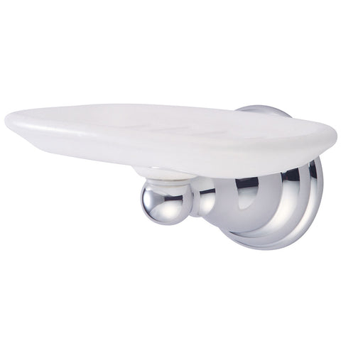 Kingston Brass BA5565C Royale Wall-Mount Soap Dish, Chrome - Polished Chrome