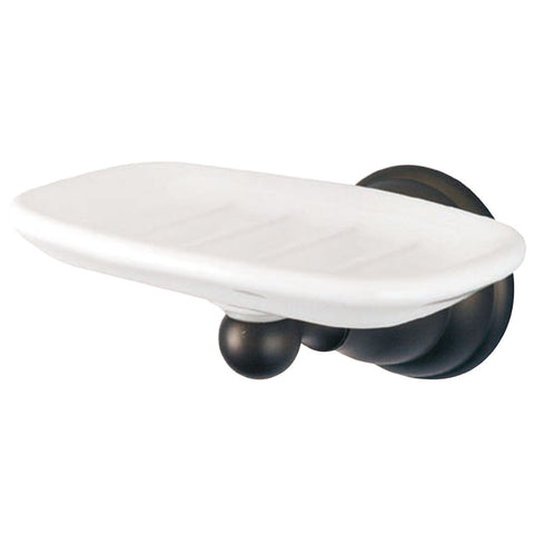Kingston Brass BA5565ORB Royale Wall-Mount Soap Dish, Oil Rubbed Bronze - Oil Rubbed Bronze