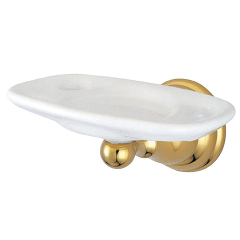 Kingston Brass BA5566PB Royale Toothbrush with Tumbler Holders, Polished Brass - Polished Brass