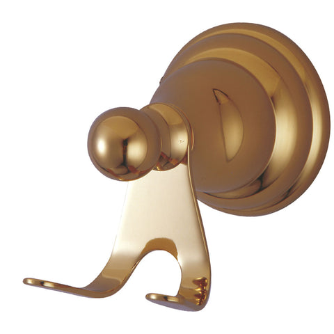 Kingston Brass BA5567PB Royale Robe Hook, Polished Brass - Polished Brass