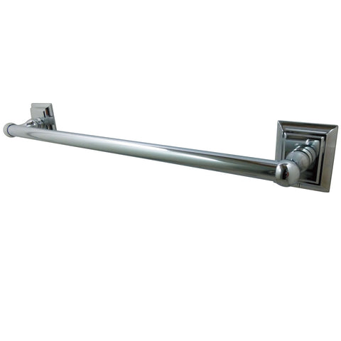 Kingston Brass BA6011C Millennium 24" Towel Bar, Polished Chrome - Polished Chrome