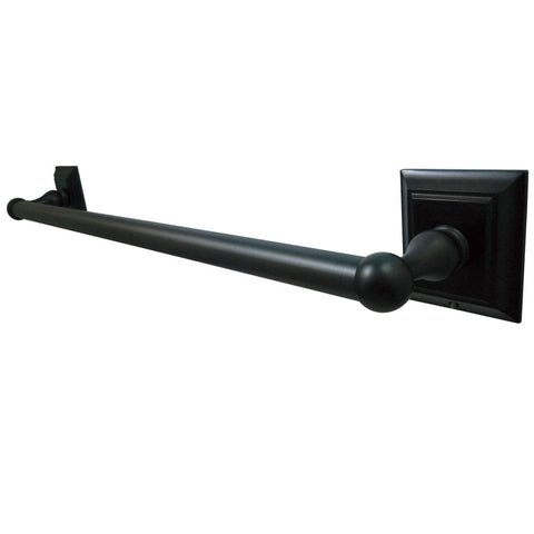 Kingston Brass BA6011ORB Millennium 24" Towel Bar, Oil Rubbed Bronze - Oil Rubbed Bronze