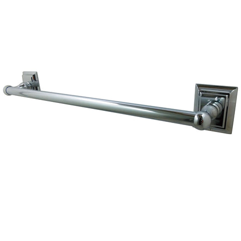 Kingston Brass BA6012C Millennium 18" Towel Bar, Polished Chrome - Polished Chrome