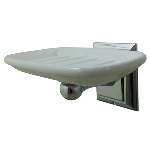 Kingston Brass BA6015C Millennium Soap Dish, Polished Chrome - Polished Chrome