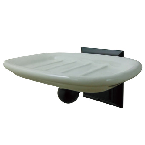 Kingston Brass BA6015ORB Millennium Soap Dish, Oil Rubbed Bronze - Oil Rubbed Bronze