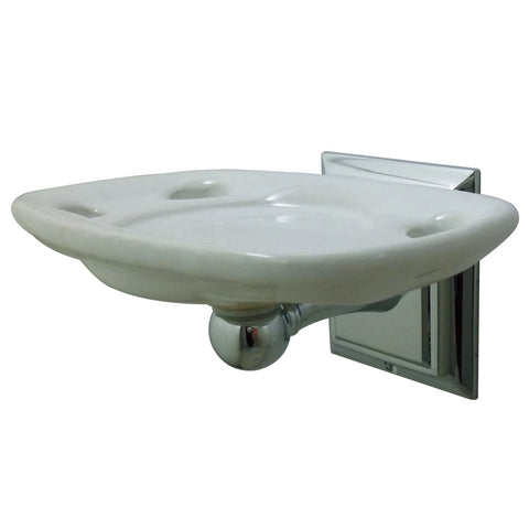 Kingston Brass BA6016C Millennium Toothbrush and Tumbler Holder, Polished Chrome - Polished Chrome