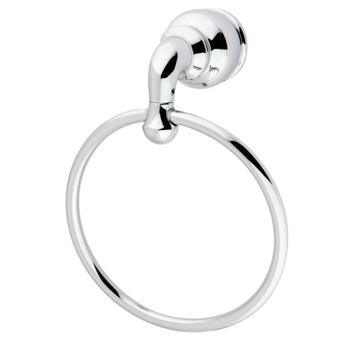 Kingston Brass BA604C 6" Towel Ring, Polished Chrome - Polished Chrome