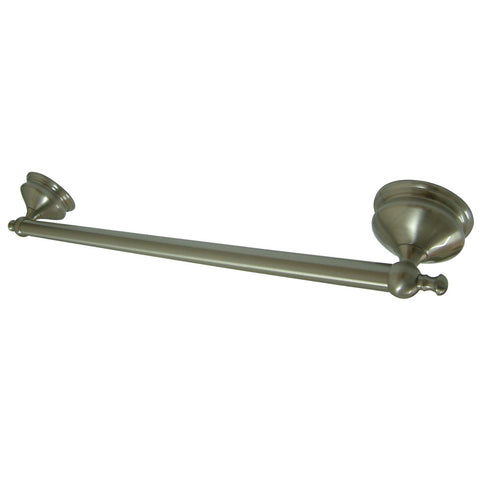 Kingston Brass BA7611SN Naples 24" Towel Bar, Satin Nickel - Satin Nickel