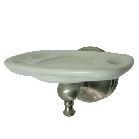 Kingston Brass BA7616SN Naples Toothbrush with Tumbler Holders, Satin Nickel - Satin Nickel