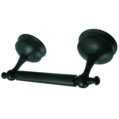 Kingston Brass BA7618ORB Naples Toilet Paper Holder, Oil Rubbed Bronze - Oil Rubbed Bronze