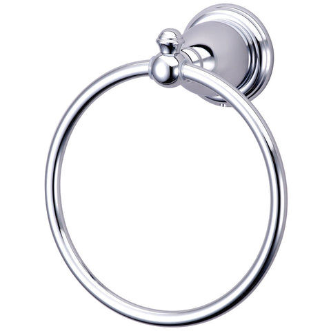 Kingston Brass BA7974C English Vintage Towel Ring, Chrome - Polished Chrome