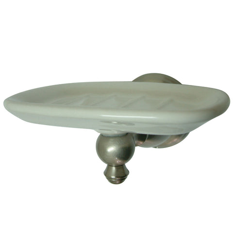 Kingston Brass BA7975SN English Vintage Wall-Mount Soap Dish, Satin Nickel - Satin Nickel