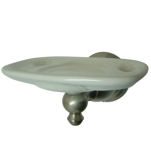 Kingston Brass BA7976SN English Vintage Toothbrush with Tumbler Holders, Satin Nickel - Satin Nickel