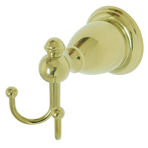 Kingston Brass BA7977PB English Vintage Robe Hook, Polished Brass - Polished Brass