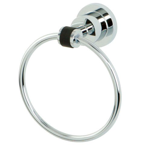 Fauceture BA8214CDKL Kaiser Towel Ring, Chrome - Polished Chrome